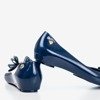 Темно-сині меліски, прикрашені бантом Tyrika - Взуття 1
