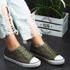 Зелені мереживні кросівки Montia - Взуття 1
