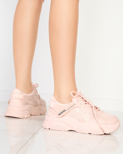 Жіночі кросівки рожевого кольору Ponti