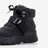 Жіночі спортивні черевики на снігу в чорному лезі - Взуття