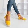 Жовті жіночі еспадрили на платформі Citiva - Взуття 1
